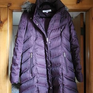 Kenneth Cole Puffer Duck Fur Down Jacket